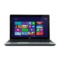 Acer Aspire E1-571G-53238G Quick Manual
