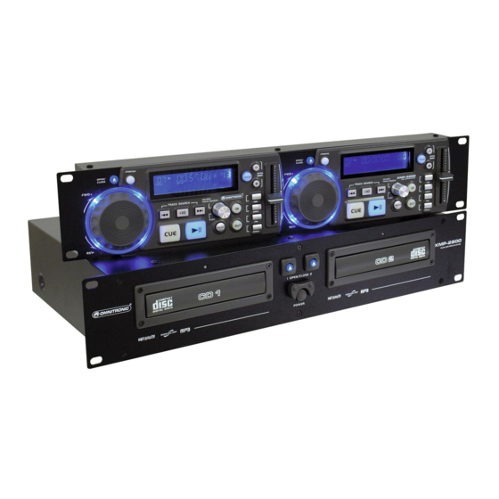 Omnitronic XMP-2800 User Manual