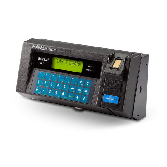 Control Module Genus User Manual