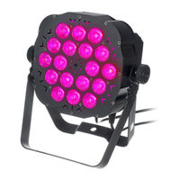 Stairville Tri Flat PAR Profile 18x3W RGB 25 User Manual