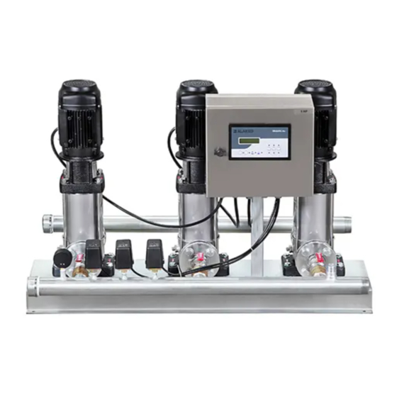 User Manuals: Alarko ALDP Series Water Boosters