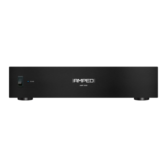 Amped AMP-2400 Manuals