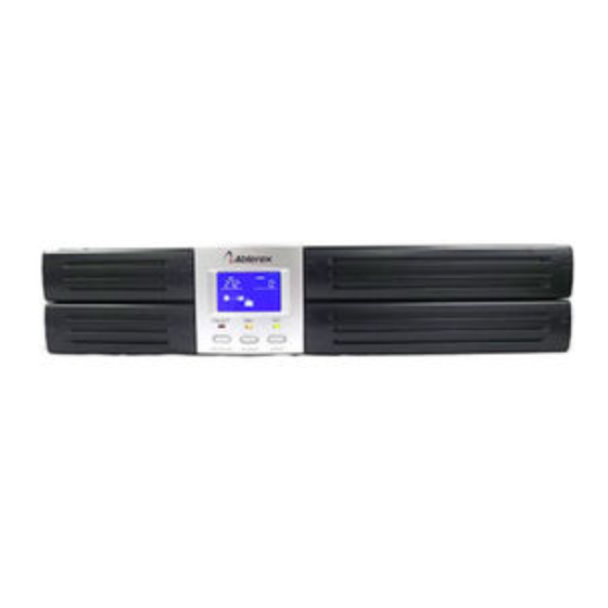 Ablerex SR Series Manual