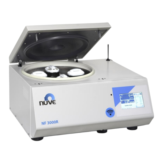 NUVE NF 3000R User Manual
