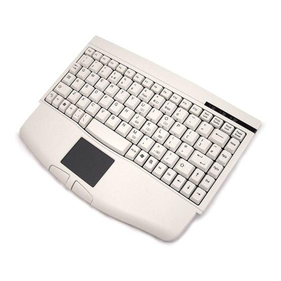Ceratech PS/2 Mini Keyboard Accuratus 540 Specification