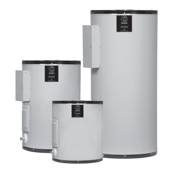 State Water Heaters PCE-6 10MSA Instruction Manual