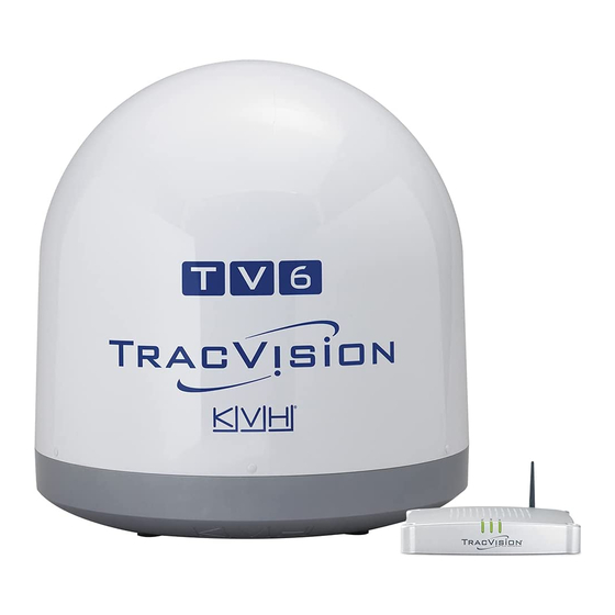 KVH Industries TracVision TV6 Manuals