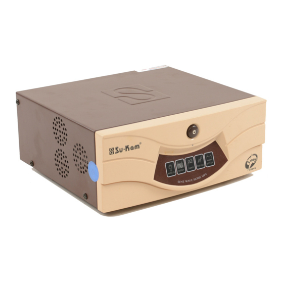 Su-Kam shiny 700 User Manual