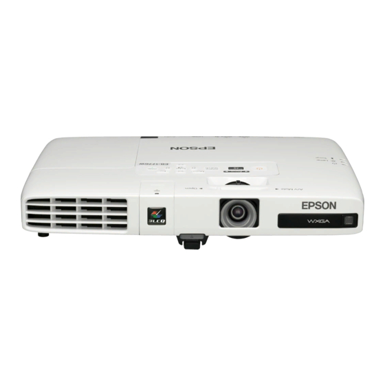 Epson EB-1776W User Manual