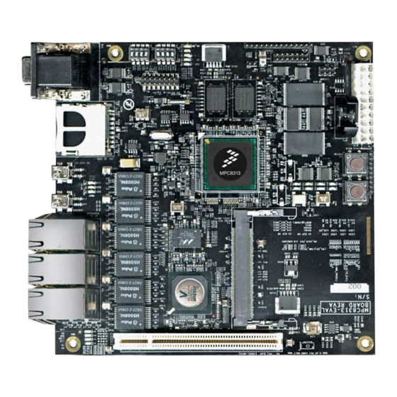 Freescale Semiconductor PowerQUICC MPC8313E User Manual