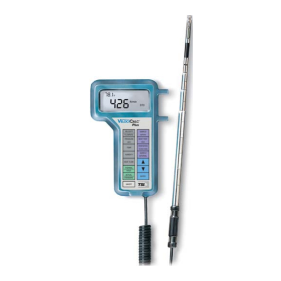 TSI Incorporated VelociCalc Plus 8384 Operation And Service Manual