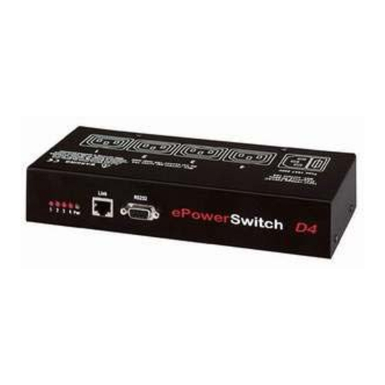 Neol ePowerSwitch D4 Quick Start Manual