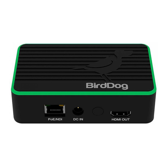 birddog FLEX 4K Series User Manual