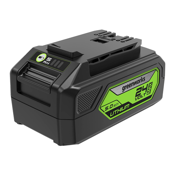 GreenWorks BAG711 Operator's Manual