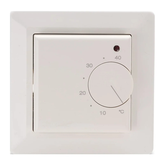 OJ Electronics MTU2 On/Off Thermostat Manuals