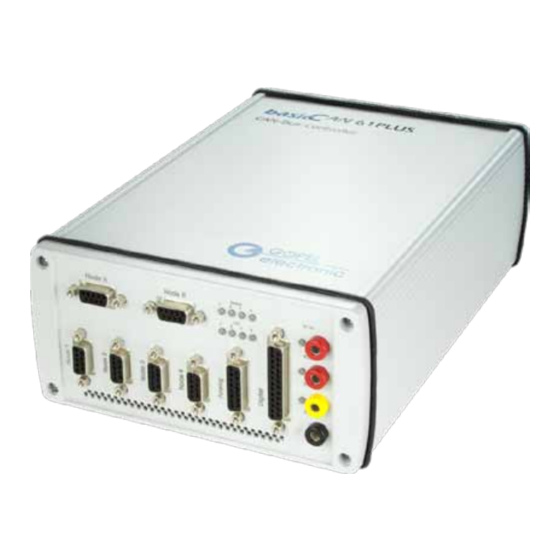 Goepel basicCAN 61 PLUS User Manual