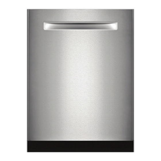 Bosch SHPM65Z55N/01 Installation Instructions Manual