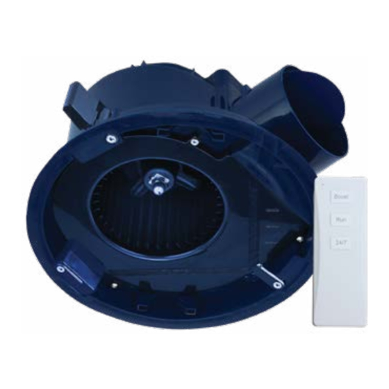 Manrose EC Contour FAN7037 Installation Manual