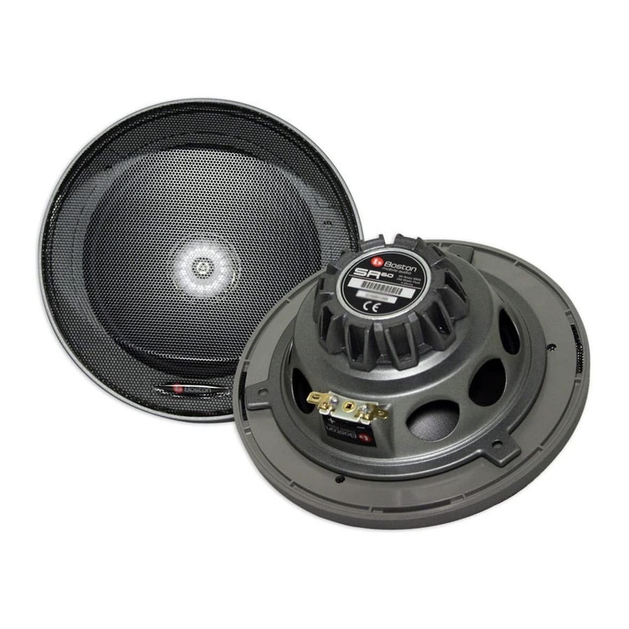 Boston Acoustics ISTS Specifications