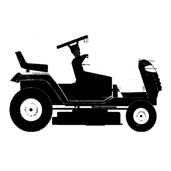 Western Auto AYP9187B89 Series Operation And Service Instructions Manual