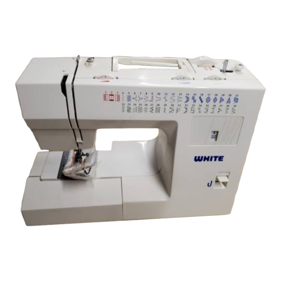 White 2037 Sewing Machine Instruction Manual