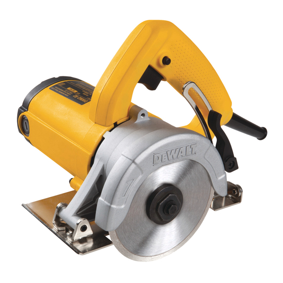 DeWalt DW862 Instruction Manual