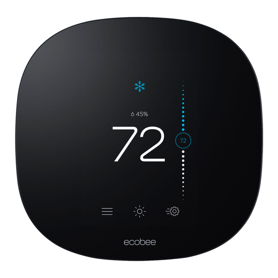 Ecobee Smart Thermostat Installation Manual