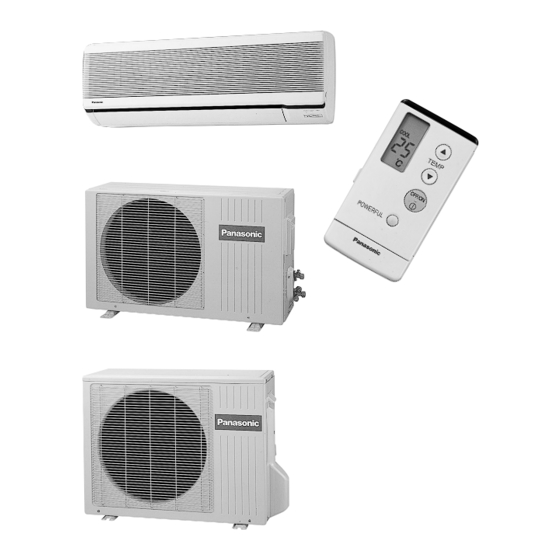 Panasonic CS-A93KE Service Manual
