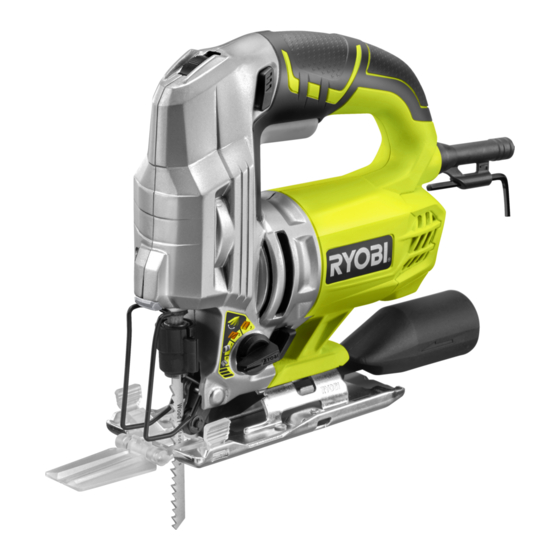 Ryobi rjs850 Original Instructions Manual
