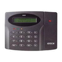 IDTECK IP-FINGER007 Quick Installation Manual