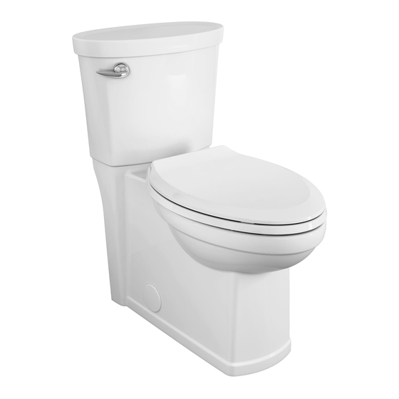 AMERICAN STANDARD TOILET OWNER'S MANUAL ManualsLib
