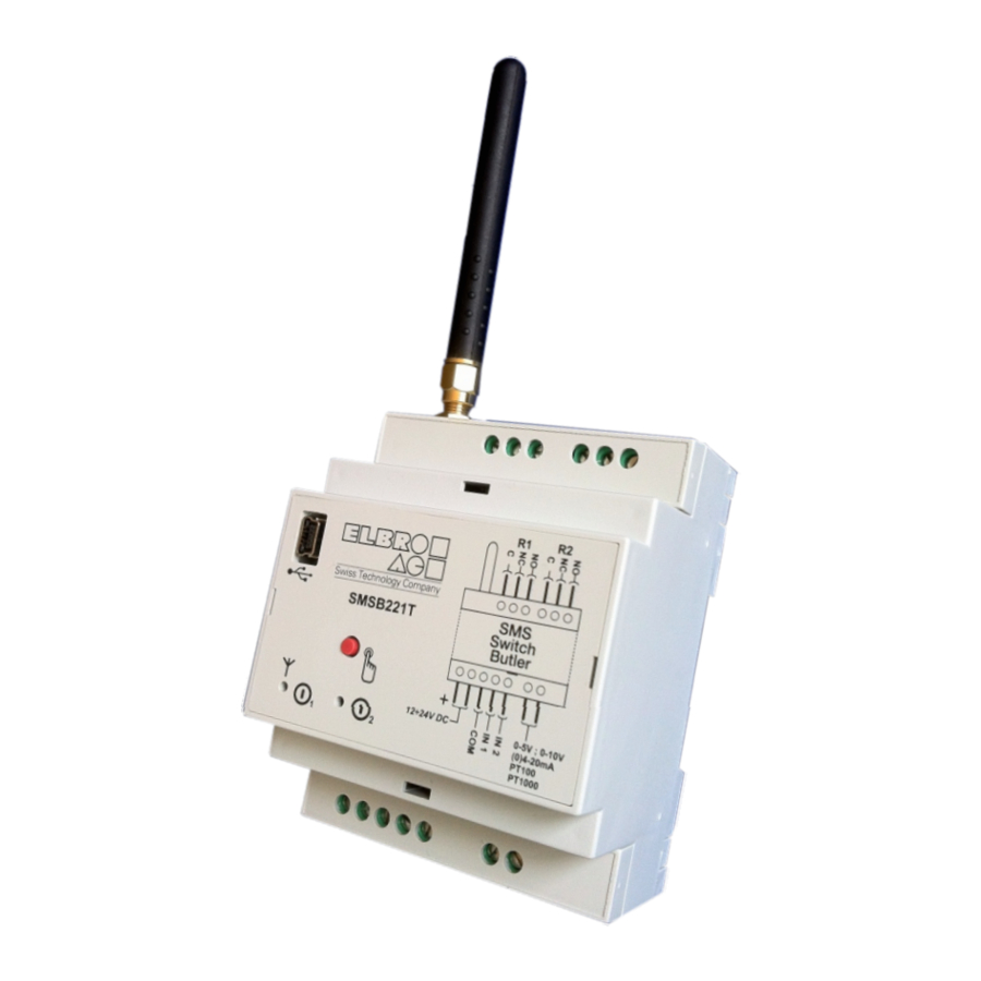 ELBRO SMSB221T User Manual