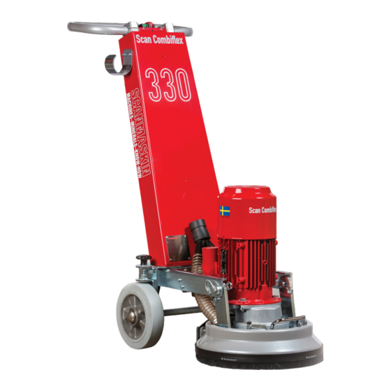 SCANMASKIN SCAN COMBIFLEX 330 Manual