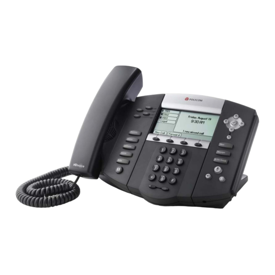 Polycom Soundpoint 560 Configuring