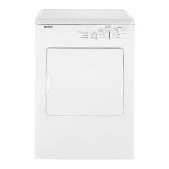 Blomberg DV 16540 Owners And Installation Manual