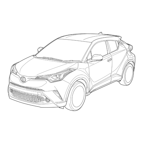 Toyota C-HR Hybrid 2017 Dismantling Manual