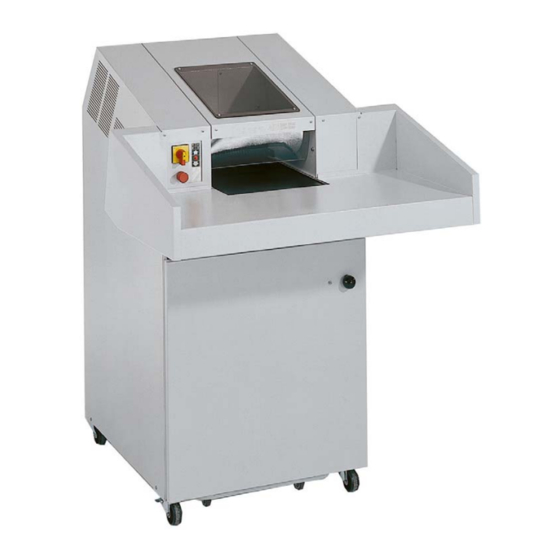 HSM FA 400.2 Operating Manual