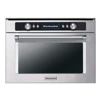 KitchenAid KOQCX 45600 Instructions For Use Manual
