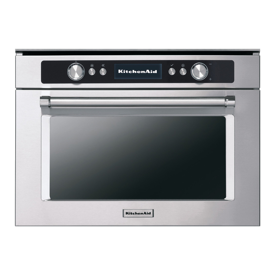 KitchenAid KOQCX 45600 Instructions For Use Manual