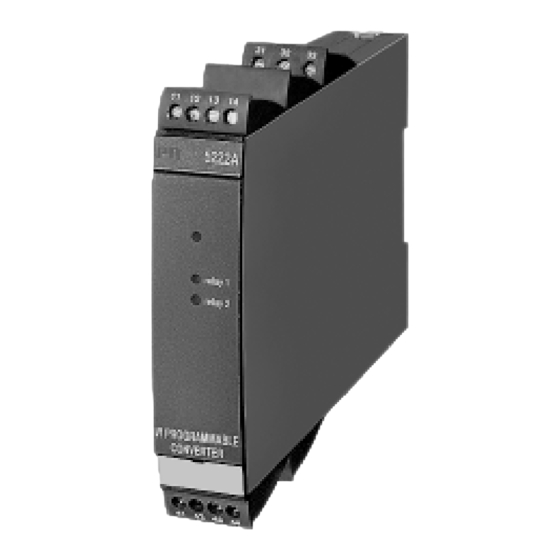 PR electronics 5222 Manual