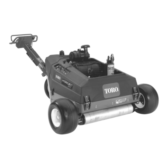 Toro Hydroject 3010 Service Manual
