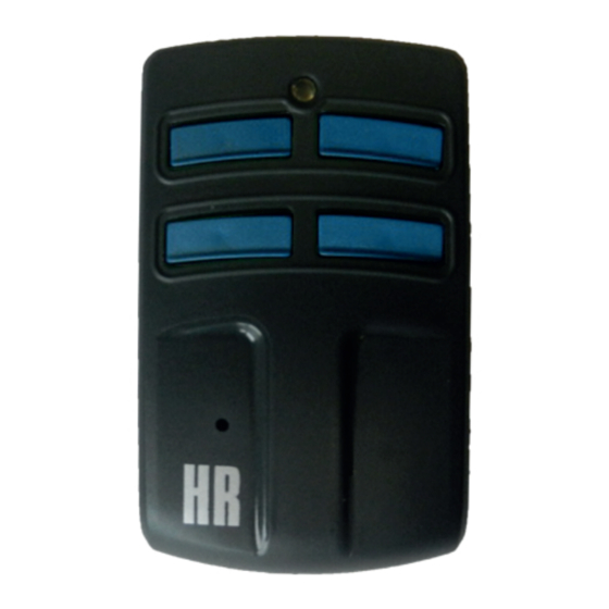 HR MULTI 2 Quick Start Manual