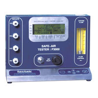 Factair F3000 Operating Instructions Manual