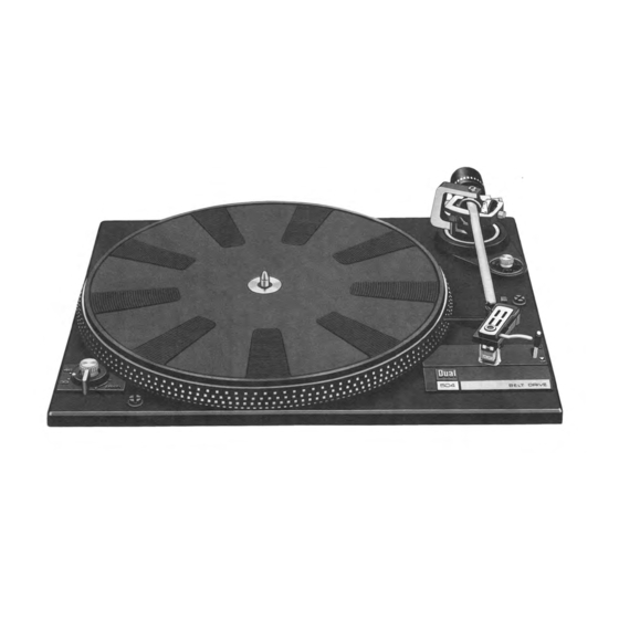 Dual 504 Service Manual