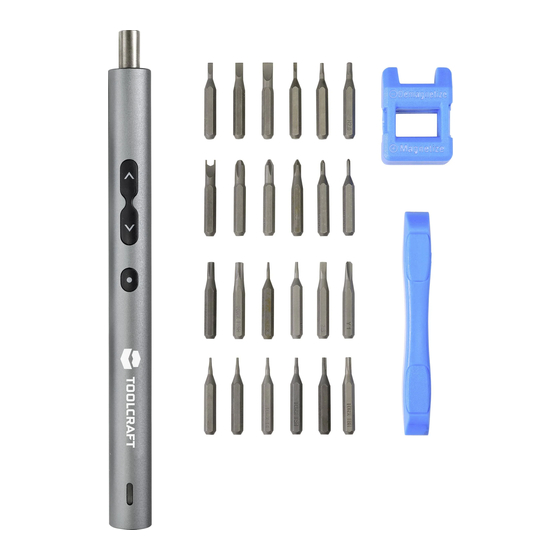 TOOLCRAFT TO-7116288 Operating Instructions