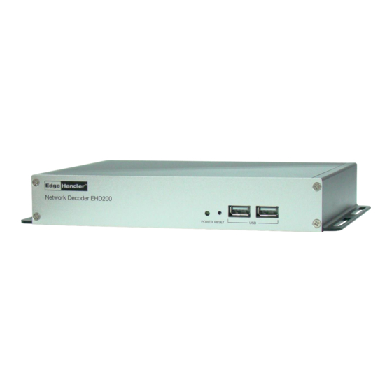 Seyeon EdgeHandler EHA200 Network Adapter Manuals