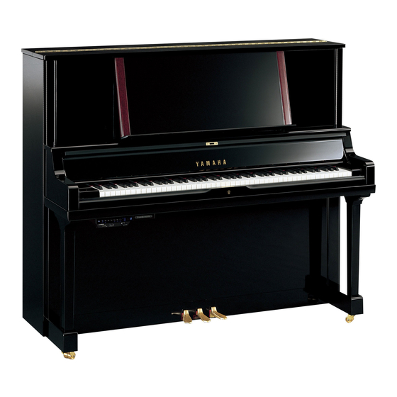 Yamaha TransAcoustic SHTA Series Piano Manuals