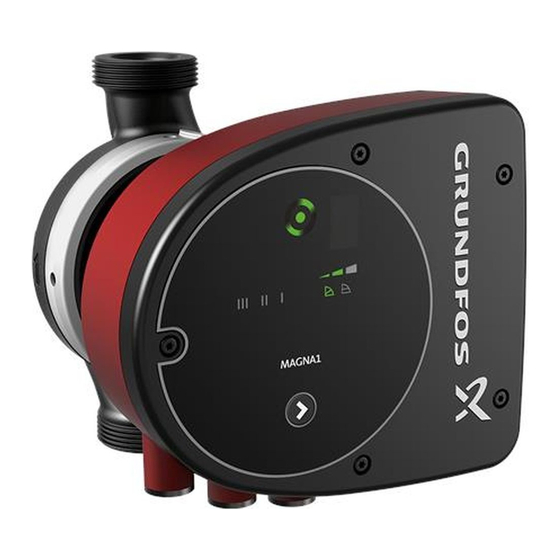Grundfos MAGNA1 ML Quick Manual