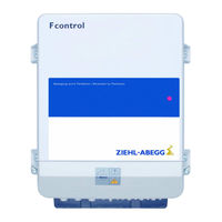 ZIEHL-ABEGG Fcontrol Basic FSDM2.5M Operating Instructions Manual