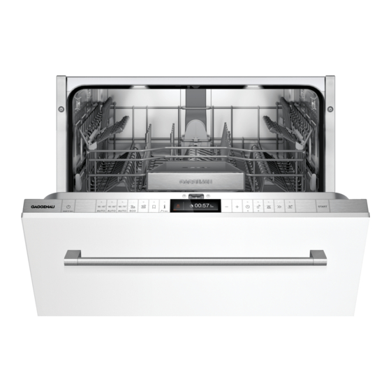 Gaggenau DF210100 User Manual